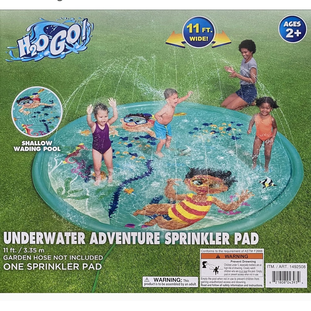 Bestway H20Go Underwater Adventure Sprinkler Pad